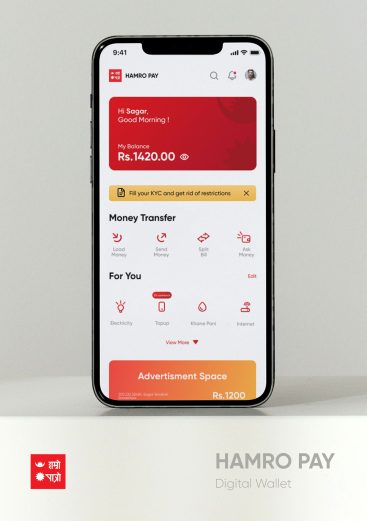 Hamro Pay UI design